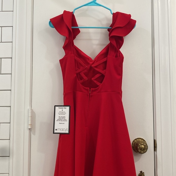 Red Macy’s Mini dress. - Picture 2 of 4